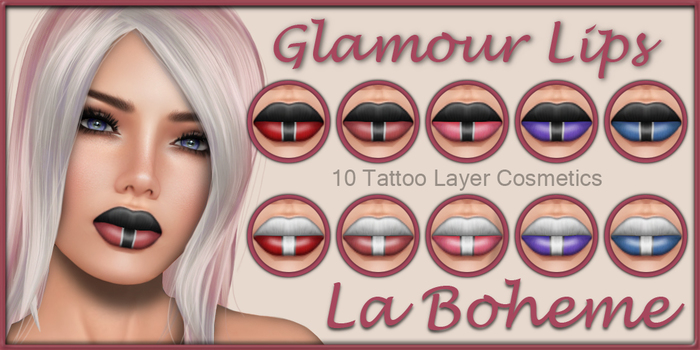 [La Boheme Lips] Glam T-Shape