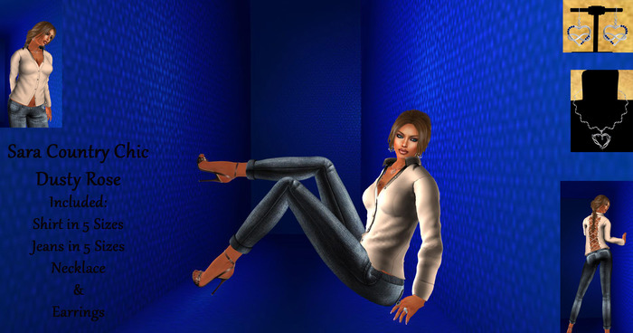 Sara Country Chic - Dusty Rose