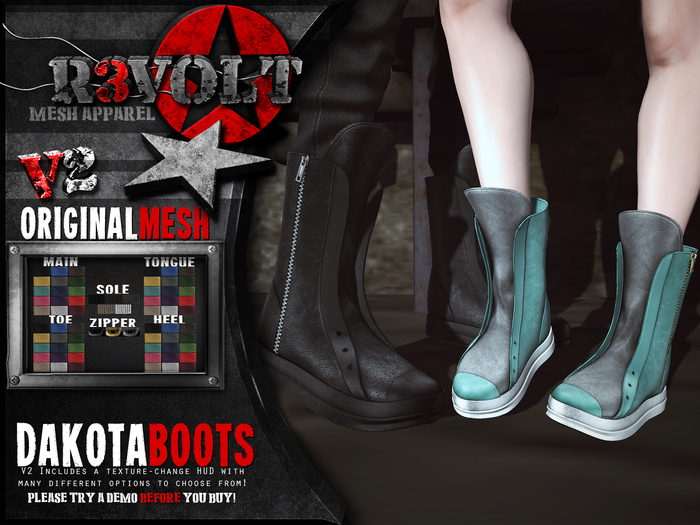 [R3] - Dakota Boots [V2]