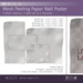 Tw mesh peeling paper wall poster vend