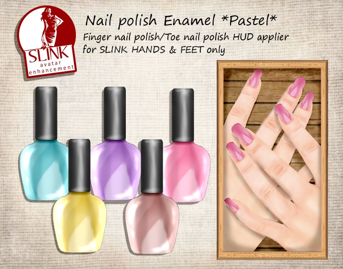 [M*G*S] Slink Nail Applier Enamel *Pastel* 
