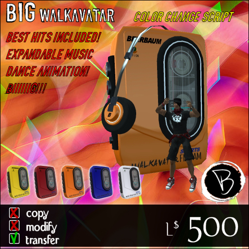 (Beerbaum) Big Walkman Walkavatar 80's