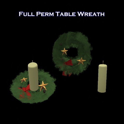 BGC Table Wreath (boxed) full perm 