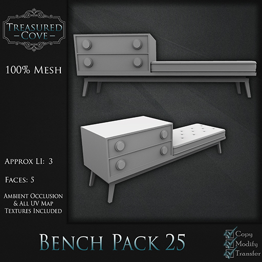 -TC- Bench Pack 25 Mesh