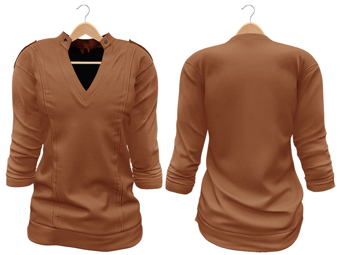 BUENO-Derek Shirt-Pumpkin