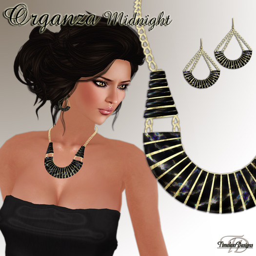 *TD* Organza Midnight   BX