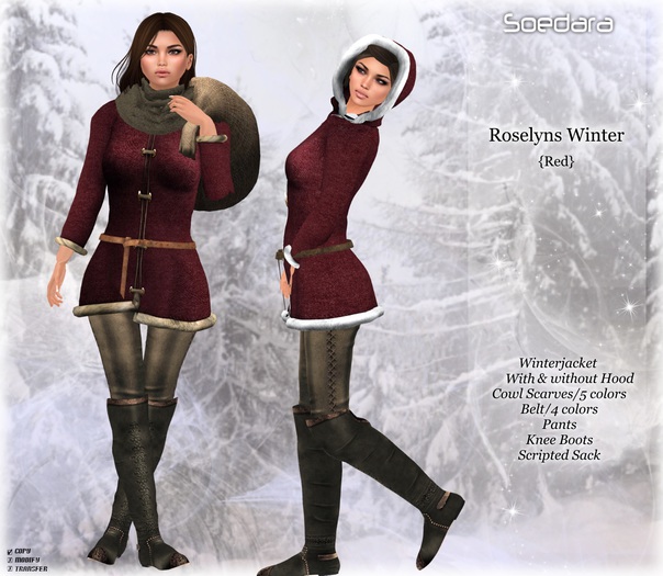 ~Soedara~ Roselyns Winter {Red} PROMO!!