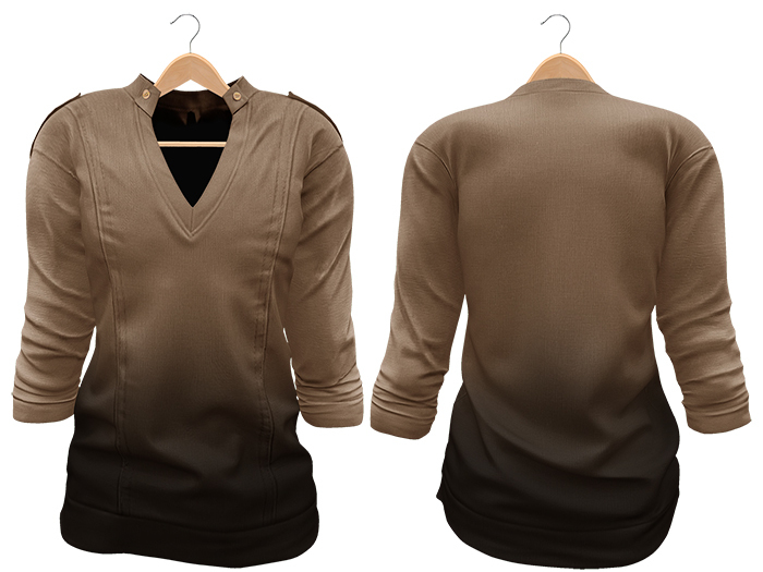 BUENO-Derek Shirt-Latte
