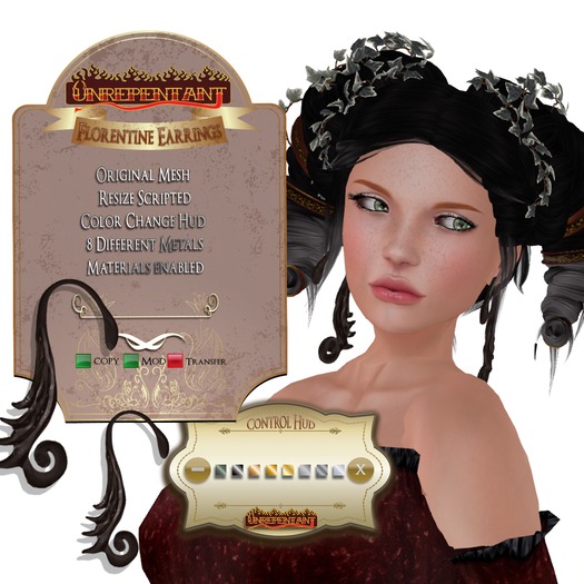 [UN] Florentine Earrings