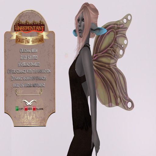 [UN] Forest Fae Wings - Rainbow Box
