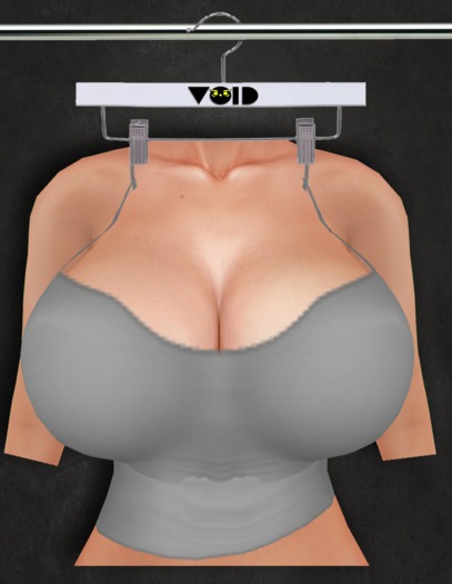 [VOID] Simple Cami - Grey {With Appliers}