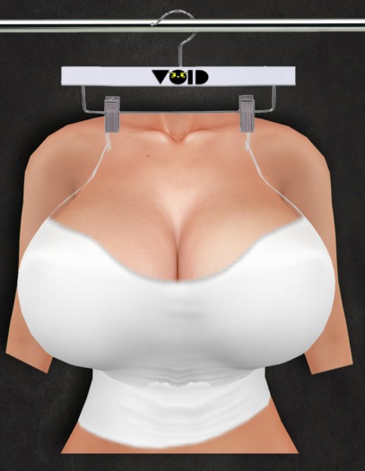 [VOID] Simple Cami - White {With Appliers}