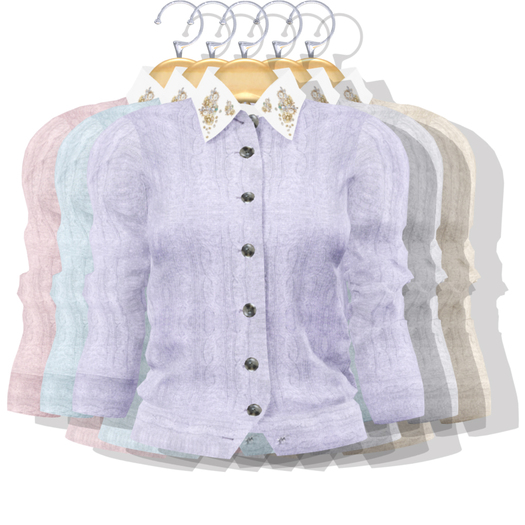 Alex Bijocuff Cardigan Pale All