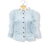 Alex Bijocuff Cardigan Pale Water