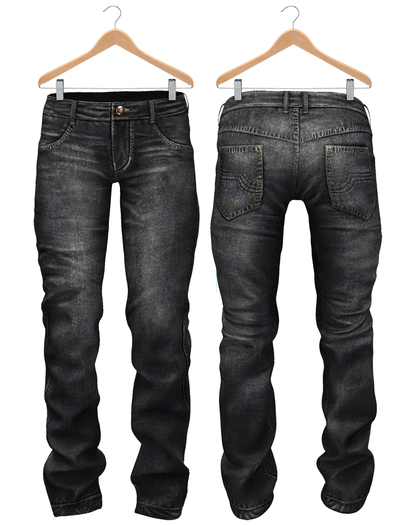 Bueno-Lexicon Denim Jeans BLK FADED