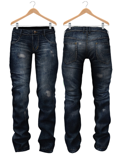 Bueno-Lexicon Denim Jeans Faded DRK BLU