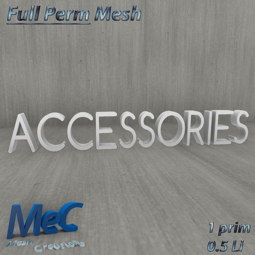 MeC - [ACCESSORIES] Mesh FULL PERM