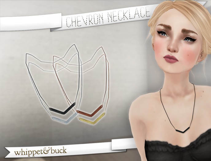 Whippet & Buck - Chevron Necklace