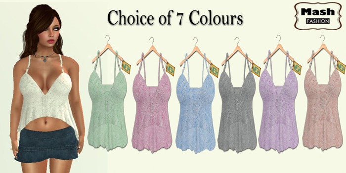 ::  MASH :: Natalie Peach Top