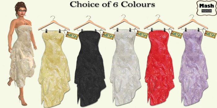 ::  MASH :: Ellie White Dress 