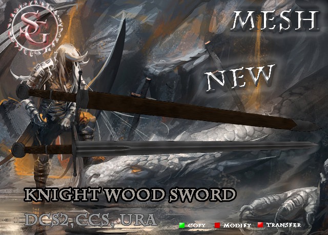 SG Bag (wear) Knight wood sword