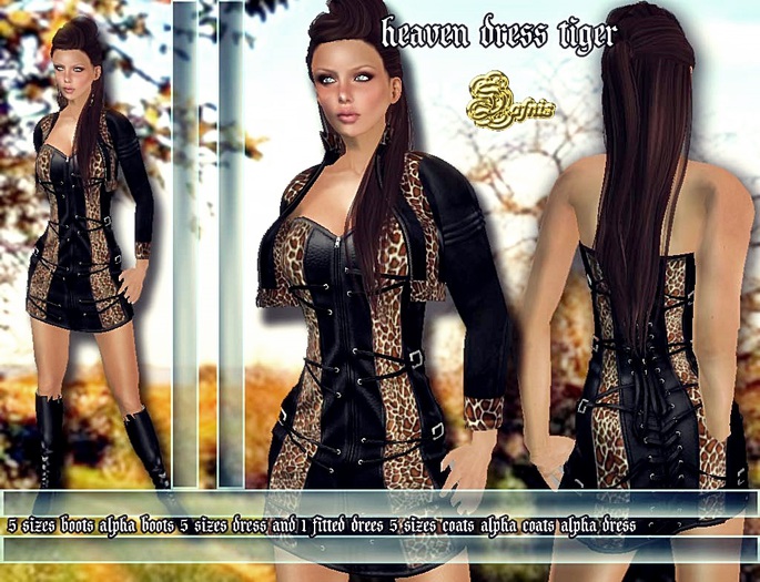 Female outfit TIGER  DRESS