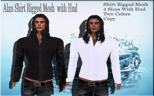 LSR - Alan Shirt Rigged Mesh  with Hud