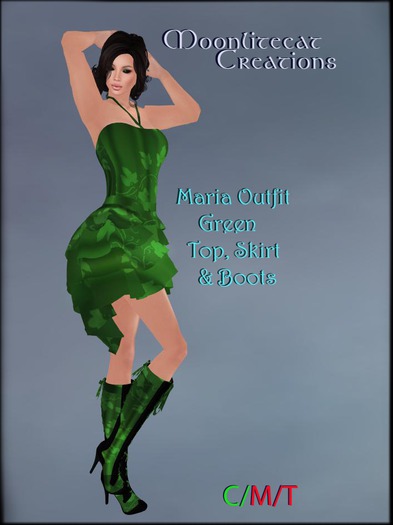 Maria Outfit Army Green
