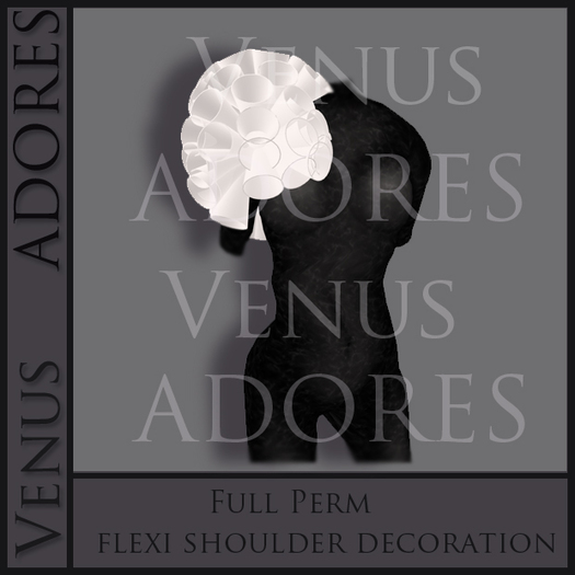FULL PERM FLEXI SHOULDER DECORATION