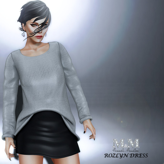 M&M-ROZLYN DRESS MESH