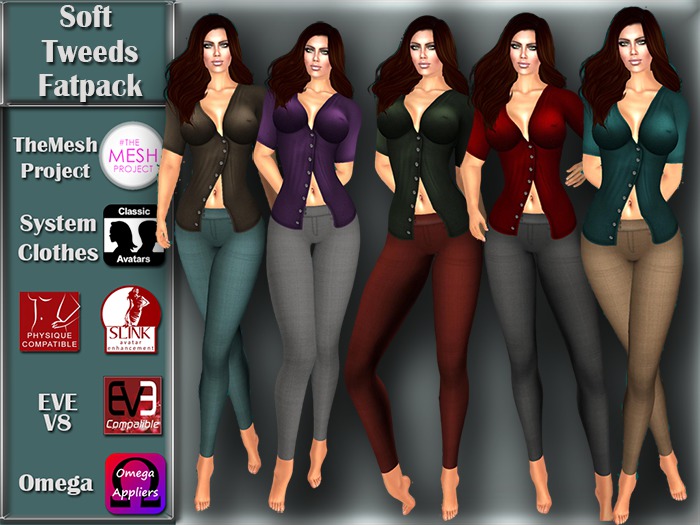 [TKS] BASIC -  Soft Tweeds Fatpack