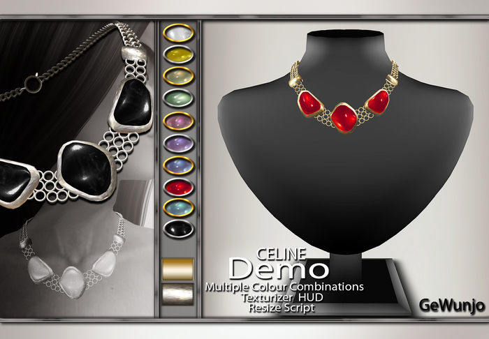 GeWunjo : CELINE necklace Demo