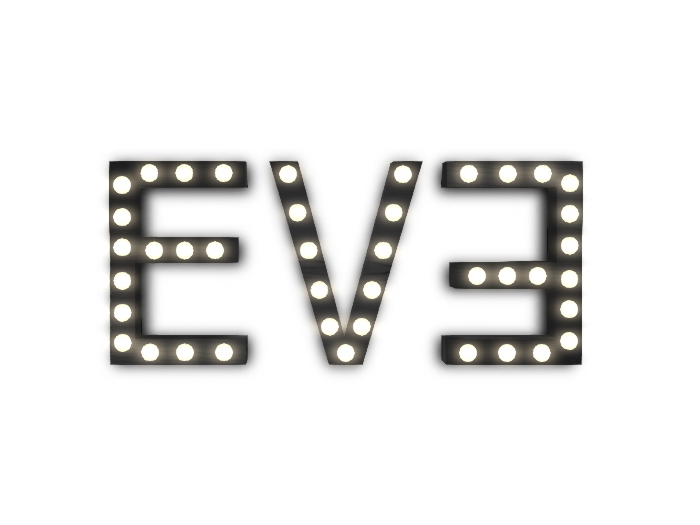 [Px] "EVE" Illuminated Light Bulbs Sign