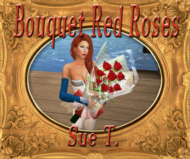 Bouquet Red Roses Sue T. (transfer)