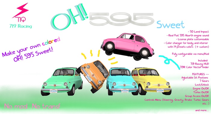 719 Racing - OH! 595 Sweet