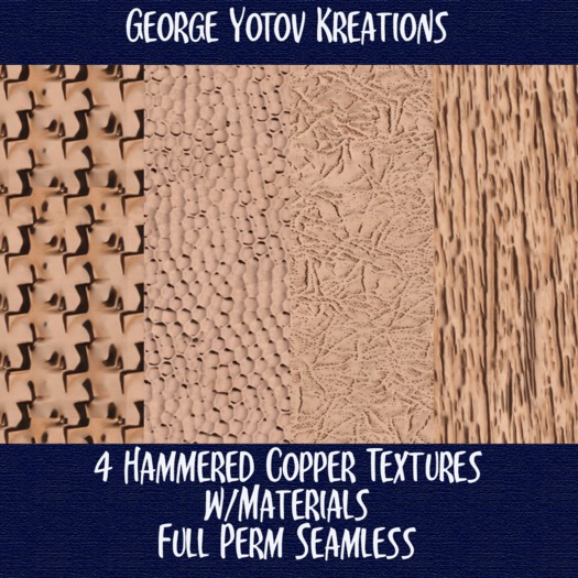 ~GYK~ Hammered Copper Set ME (boxed)