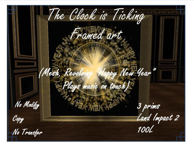 The Clock is Ticking Framed Art