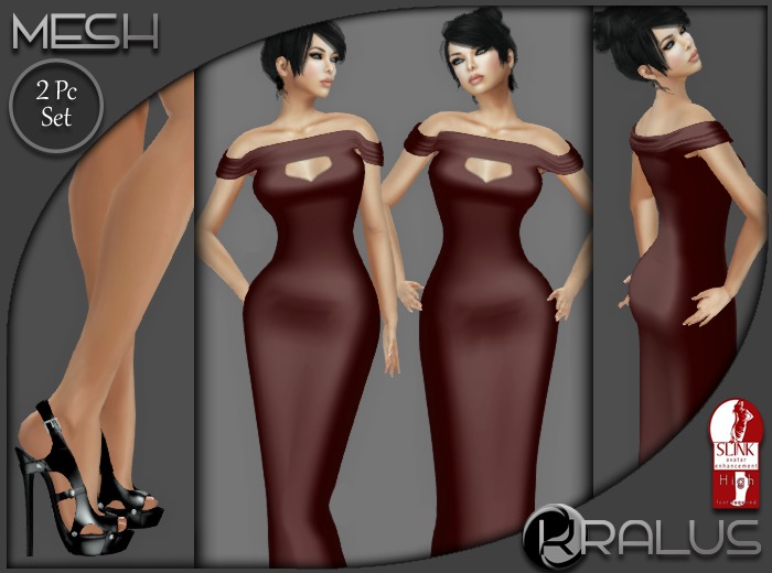 ::KRALUS:: Mesh : Audrey : Wine 