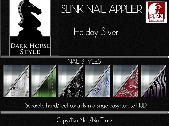 !DHS Nails-Holiday Silver [BOXED]