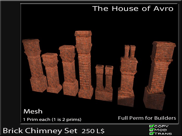 Brick Chimney Set Boxed