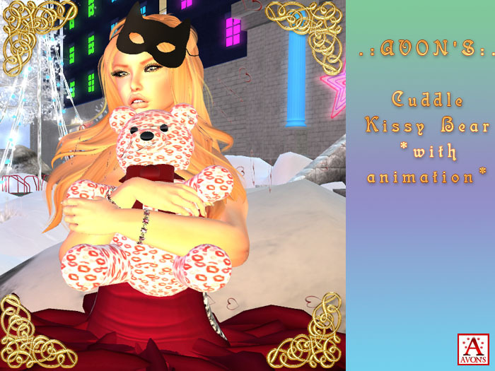 .:AVON'S:. Cuddle Kissy Bear *with animation*