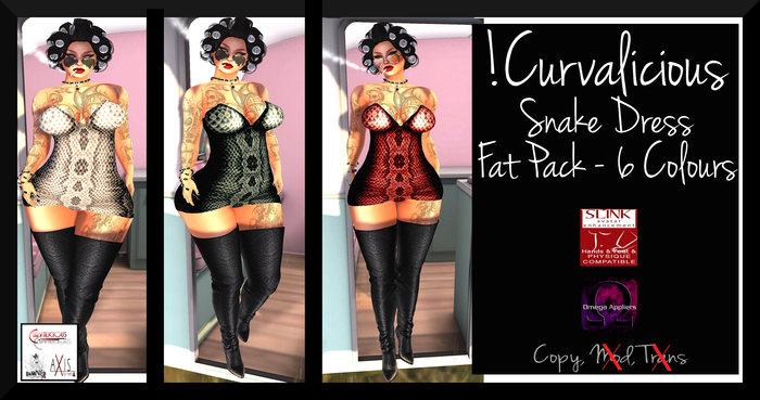 !Curvalicious Snake Fat Pack