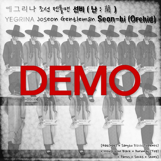 ::YEGRINA:: Joseon Gentleman (Seon-bi) (Demo)