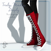 Entice - Truly, Madly, Deeply Sneakers - Red