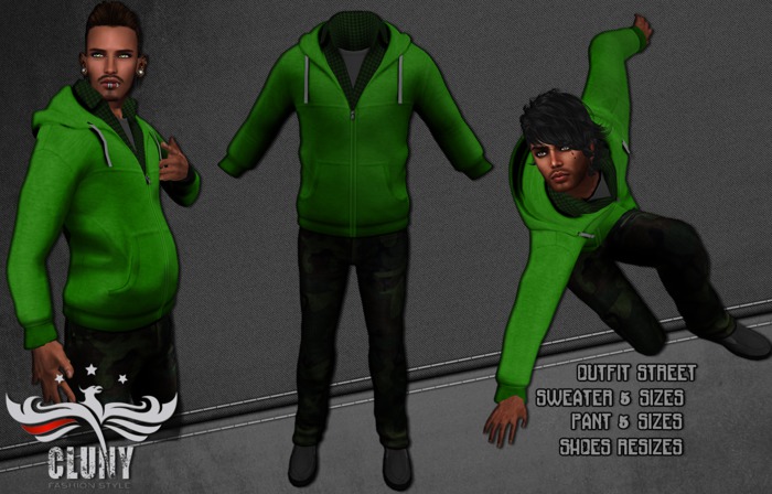 =C.F.S= Mesh Outfit Casual Street Mav Demo