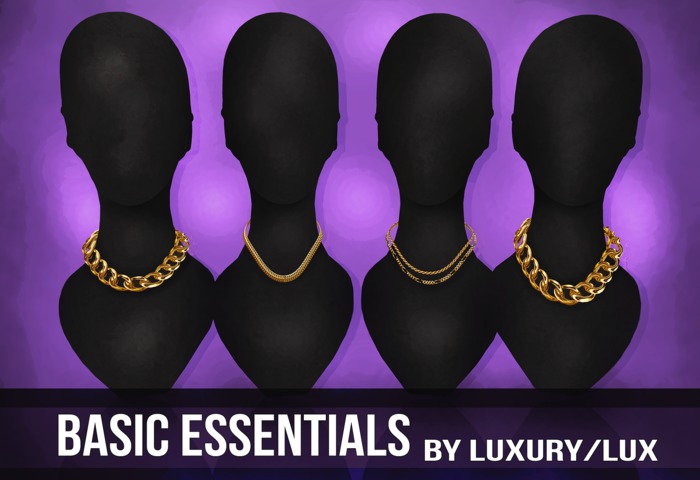 Second Life Marketplace - [LX] Medium Chunky Linked Chain [G/S]