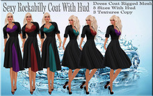 LSR - Sexy Rockabilly Coat With Hud