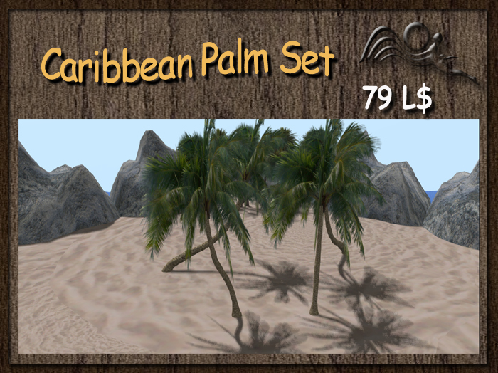 Caribbean Palm Set