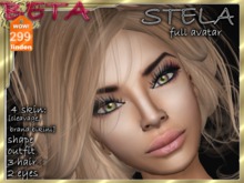 Complete female avatar with clothing STELA