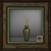 Twisty Twigs Vase - Gold and Tile N